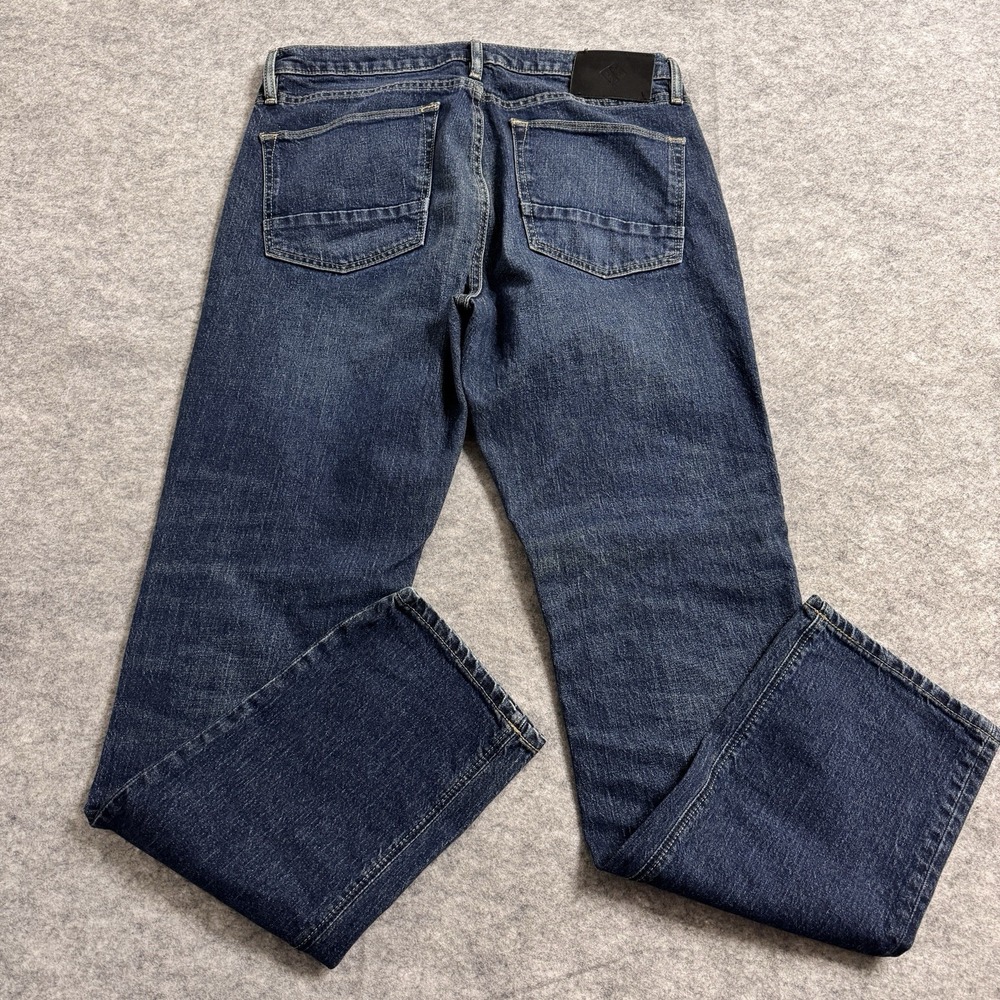 ROARK Jeans‎ Mens 33x32 Blue Standard Slim Fit HWY 133 Denim Straight Leg - Picture 4 of 14